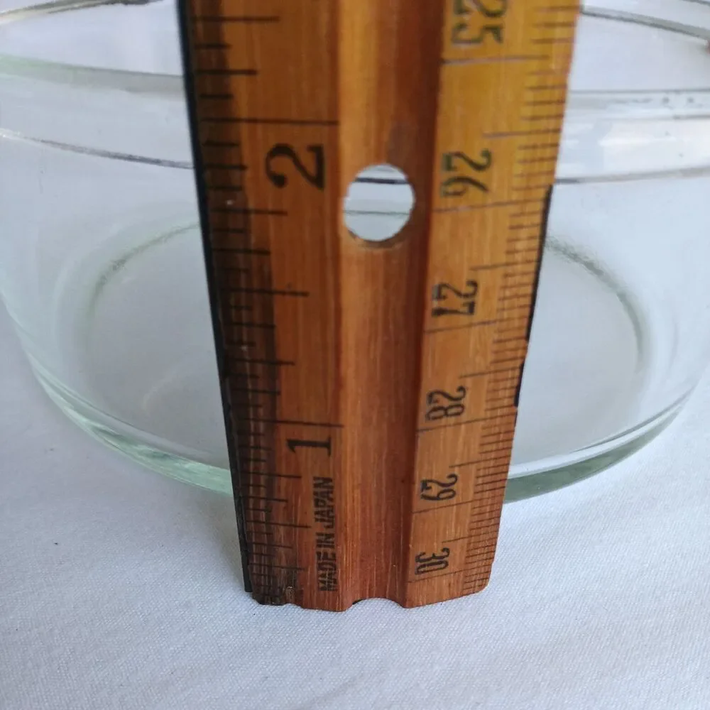 Vintage Pyrex 414-B Clear Glass Bowl/Dish 14 oz